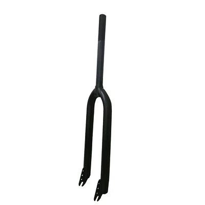 CDH 26" Bike Fork Bicycle Steel Rigid Fork Steerer 250mm, 1" Threaded Beach Bike - Image 1 of 4