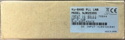 NOVO Rádio Japão NJR2539S - NJRC Ku-Band PLL LNB, 11.2-11.7GHz - Novo em folha - Imagem 1 de 2