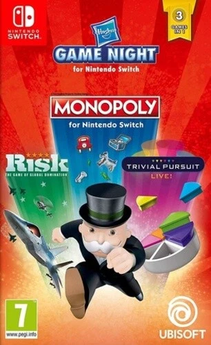 Hasbro Game Night (Switch) PEGI 7+ Board Game: Monopoly ***NEW*** Amazing Value - Image 1 of 1