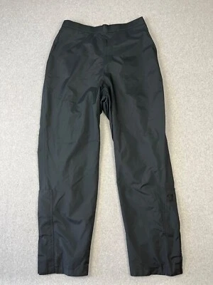 Pantalones de lluvia de golf FootJoy DryJoy para mujer XL negros impermeables con cremallera piernas de nailon Foto 1 de 4