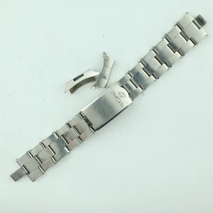 Orologio da polso Vintage 17,6 mm Enicar Cinturino Uomo Acciaio Inox Rived Divers Raro - Foto 1 di 4
