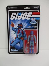 SUPER7 G.I JOE COBRA COBRA TROOPER GLOW PATROL ACTION FIGURE REACTION SDCC NEW