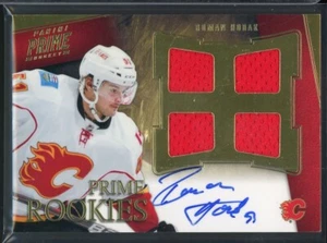 2011-12 Panini Prime Rookie Autographs Jerseys #104 Roman Horak 149/199 - Picture 1 of 2