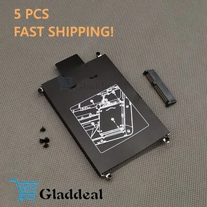 5PCS HP EliteBook 820 720 725 G1 G2 Hard Drive Caddy w/Screws+Connector NO G3 US - Picture 1 of 3