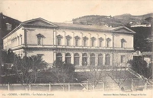 CPA 20 CORSE BASTIA LE PALAIS DE JUSTICE (dos non divisé) - Imagen 1 de 1
