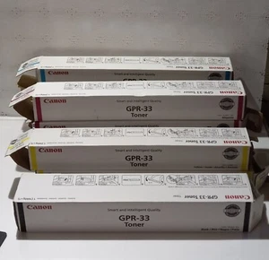 BRAND NEW CANON GPR 33 BCYM TONER FOR C7055/C7065/C7260/C7270 OPEN BOX *QTY - Picture 1 of 4