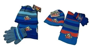 MARVEL AVENGERS SCARF SET GLOVES HAT SCARF HAT AND GLOVES  - Picture 1 of 11
