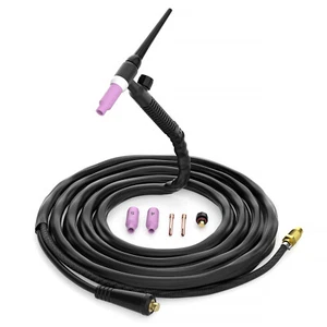 HITBOX TIG Torch Welding Gun WP-17V 13FT 4M Lift TIG GUN Welder Machine Adapter - Picture 1 of 7