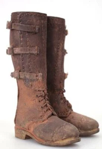 BOTAS DE CUERO HASTA LA RODILLA DID DONALD FURY TANKER VERSIÓN DESGASTADA PARA FIGURA DE 12 PULGADAS - Imagen 1 de 1