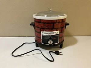 Hamilton Beach Vintage Crock Pot Watcher Stoneware Brick #449 RARE - Picture 1 of 4