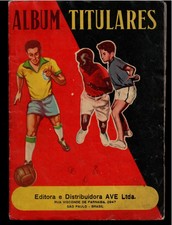 1958 Titulares Album & Supplement  Album Pele Rookie Brazil
