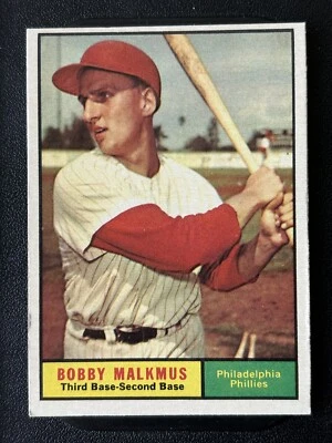 1961 Topps #530 Bobby Malkmus VGEX High Number! - Image 1 of 2
