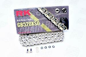 RK Chains 520 x 110 Links XSO Series Xring Sealed Gold Drive Chain