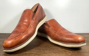 Cole Haan Grand. OS Men's 10.5M Brown Grand Venetian Slip On Loafer C20744 - Picture 1 of 12