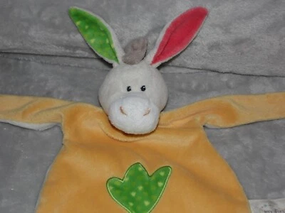 My First Nici Donkey Edredón Juguete Suave Amarillo Foto 1 de 4