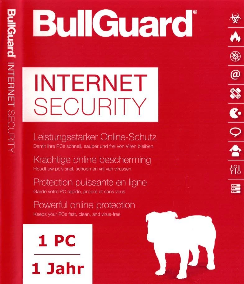 Bullguard Internet Security *1-PC / 1-Jahr* (Gültig für 2022 2023) Windows / KEY - Bild 1 von 1