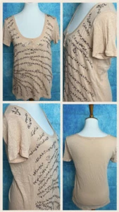 J.CREW 100% Cotton Top with Front Sequins size Small - Picture 1 of 8