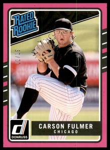 2017 Donruss Pink Border #42 Carson Fulmer RR /25
