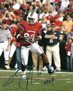 Sinorice Moss Autographed Miami Hurricanes 2006 Senior Bowl 8x10 Photo - MVP - Picture 1 of 1