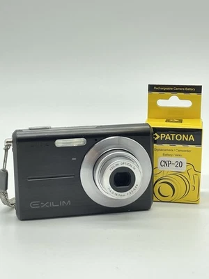 Casio Exilim Zoom EX-Z5 – 5.0 MP Digitalkamera – Schwarz Getestet Vintage - Bild 1 von 4