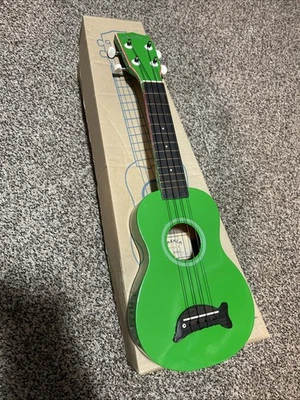 Kala Soprano Dolphin Ukulele - Green - Image 1 of 4