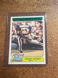 Drake's Big Hitters & Super Pitchers 1985 quinto año # 36 Dwight Gooden - Imagen 1 de 2