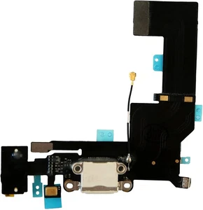 per Apple iPhone SE - Bianco Porta di Ricarica USB Microfono Jack Cuffie Flex | FPC - Foto 1 di 9