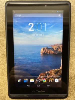 Verizon Ellipsis Ellipsis 7 8GB, Wi-Fi + 4G Black 7”Android Tablet - Image 1 of 4