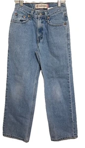 Y2K Levi’s 550 Relaxed Fit 14 Slim 25 x 27 100% Baumwolle Light Wash Denim Jeans - Bild 1 von 7