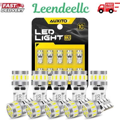 Latest 194 LED Bulb 6500K White Super Bright 168 2825 T10 W5W LED Bulb for Car - Image 1 of 4