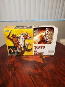 Gabriel "Tonto & ScoutHorse años 70 Lone Ranger SIN USAR en caja. - Imagen 1 de 18