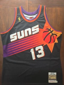 Mitchell And Ness Authentic 96-97 Steve Nash Phoenix Suns Sz 48 - Picture 1 of 6