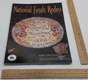1998 NATIONAL FINALS RODEO - NFR - DAN MORTENSEN on cover - Picture 1 of 12