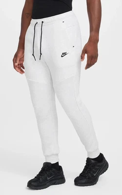 Pantalones de chándal para hombre Nike Tech polar blanco jaspeado negros HV0959-051 talla XL Foto 1 de 4