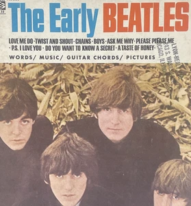 The Early Beatles Words Music Guitar Chords Pictures No.328 Hansen Publication - Picture 1 of 8