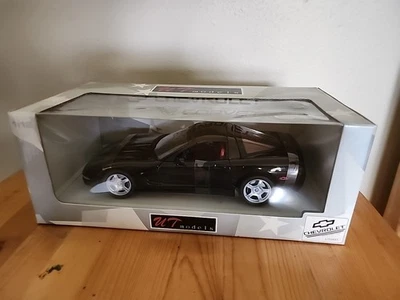 1/18 UT Models 1998 Chevrolet Corvette Coupe Black 21002 ! - Image 1 of 3