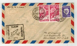 1939 TRANS ATLANTIC AIRMAIL FLIGHT HORTA TO LISBON PORTUGAL - Picture 1 of 1