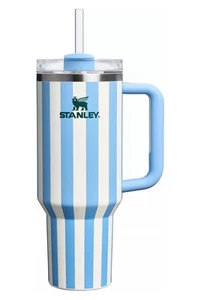 Pre-release Stanley Cabana Cornflower Gloss 40oz Blue Unreleased Quencher 40 oz - Picture 1 of 8