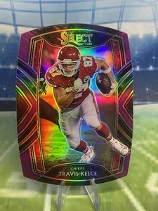 2020 Travis Kelce Panini Select Club Level Purple Die Cut #225 - Picture 1 of 2
