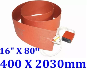 16" X 80" 400 X 2030mm 2000W WoodWorking PVC Board Bending Heater Blanket - Picture 1 of 11