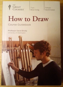 "How to Draw" David Brody Great Courses DVD Guidebook NEW Sealed - Imagen 1 de 2