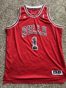 Camiseta deportiva Derrick Rose Chicago Bulls visitante NBA Adidas Swingman XXL 2011 MVP rara - Imagen 1 de 10