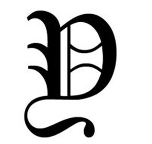 Old English Lettering - Letter Y - Car Tablet Vinyl Decal - Picture 1 of 1