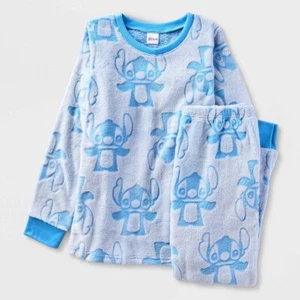 Girls' Lilo & Stitch 2pc Gifting Pajama Set - Blue S 6/6X - Picture 1 of 1