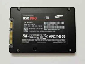 Samsung 860 Pro 1TB 2.5" SATA III V-NAND SSD MZ-76P1T0 – Fast & Reliable  Tested - Afbeelding 1 van 2