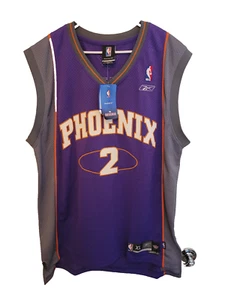 NWT Vintage Reebok Phoenix Suns Joe Johnson #2 Swingman Jersey Mens XL Purple - Picture 1 of 14