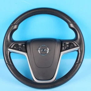 Opel Insignia A Multifunktionslenkrad 13316547 Lenkrad 3-Speichen Leder Orig. OJ - Bild 1 von 22