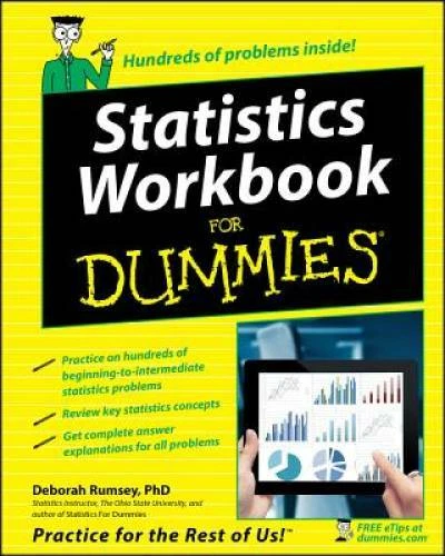 Statistics Workbook For Dummies - Paperback By Rumsey, Deborah J. - GOOD — 第 1/1 张图片