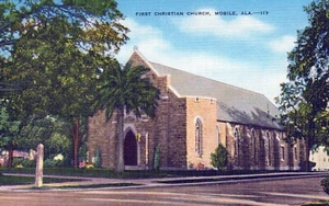 Postal móvil de la primera iglesia cristiana de Alabama - Imagen 1 de 2