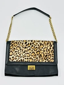 JIMMY CHOO Handbag, Leather Leopard Print, For Ladies, Excellent Condition - Picture 1 of 18